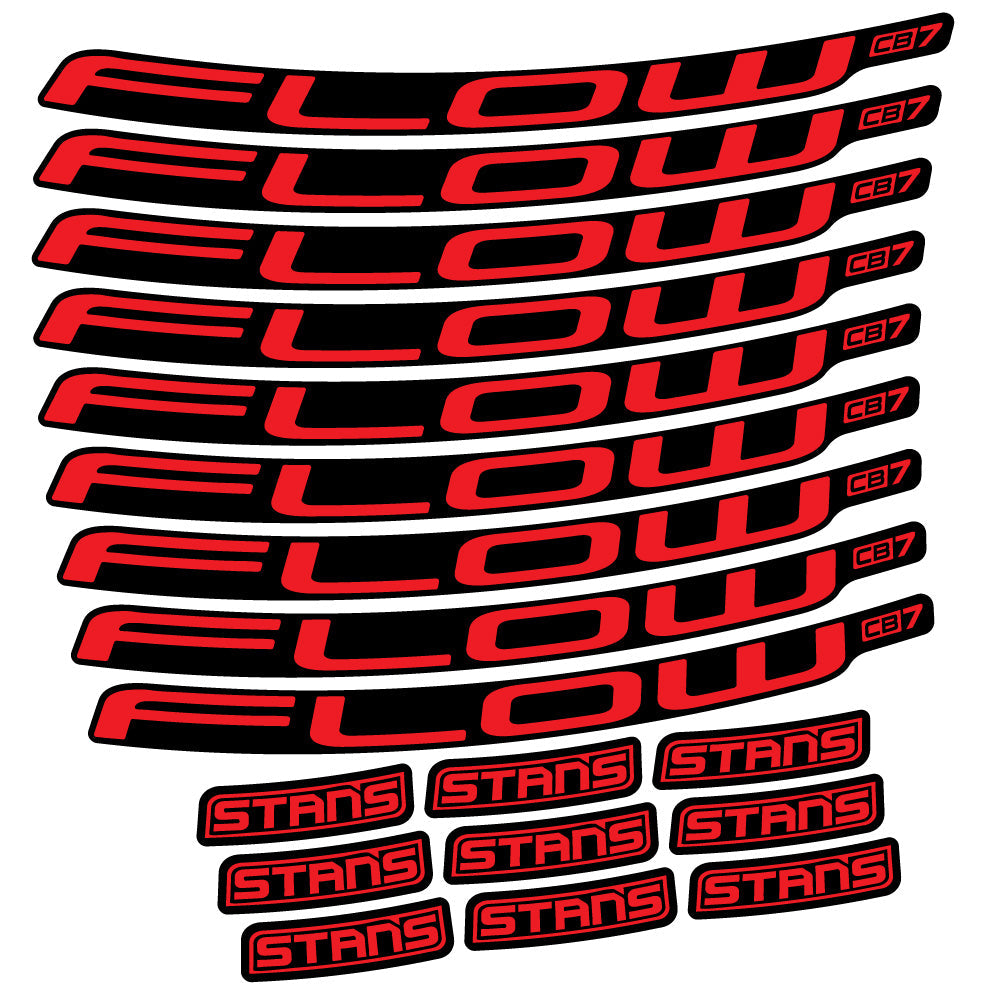 Autocollant Stans Flow CB7 Ver.2, Roues VTT 29, Autocollant Vélo vinyle