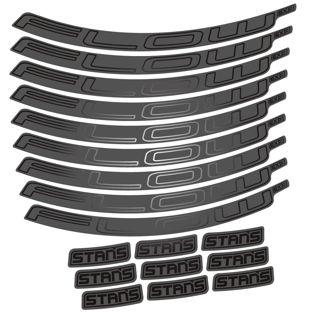 Autocollant Stans Flow EX3 Ver.1, Roues VTT 29, Autocollant Vélo vinyle