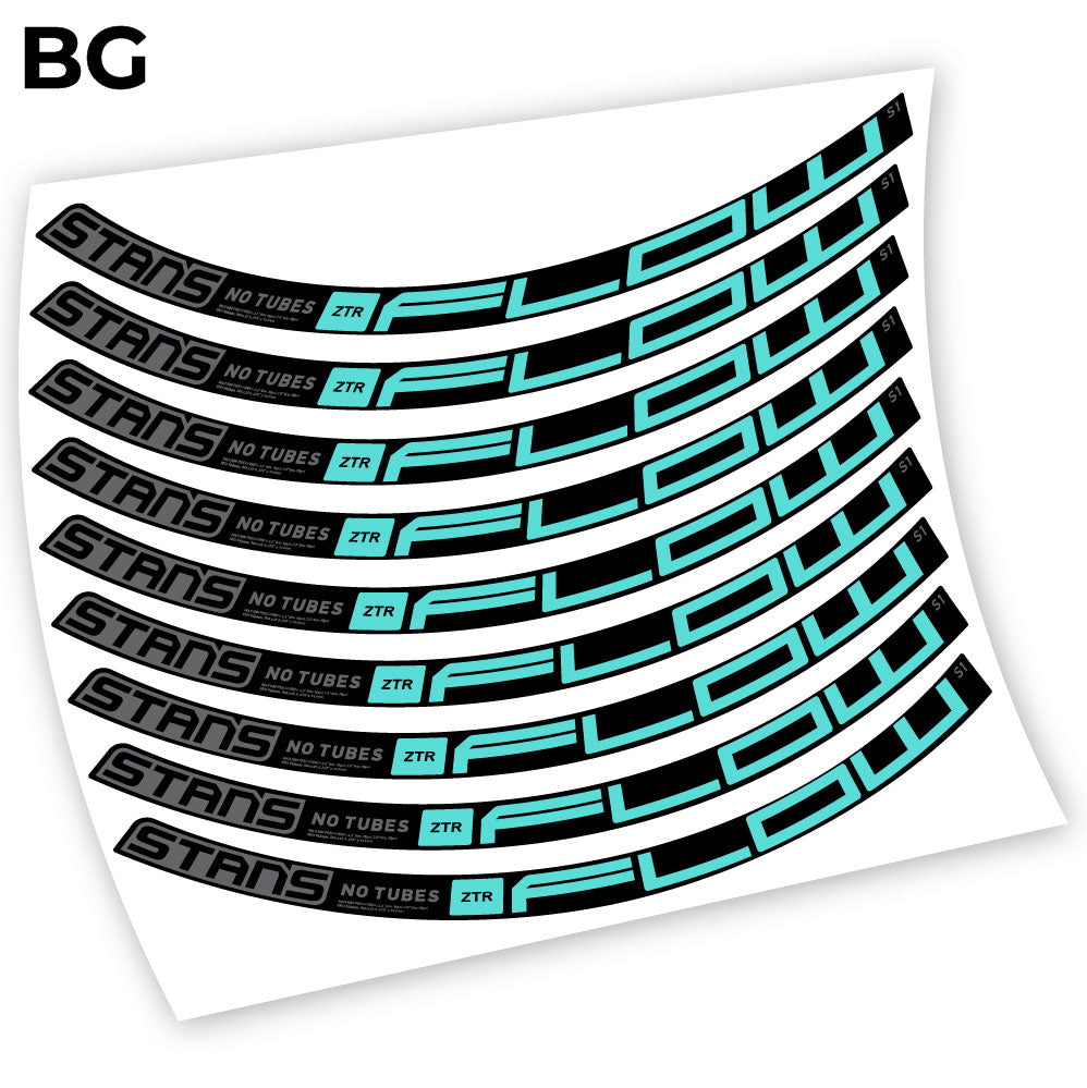 Autocollant Stans Notubes ZTR Flow S1 2020, Mountain Wheel Vélos, autocollant vinyle