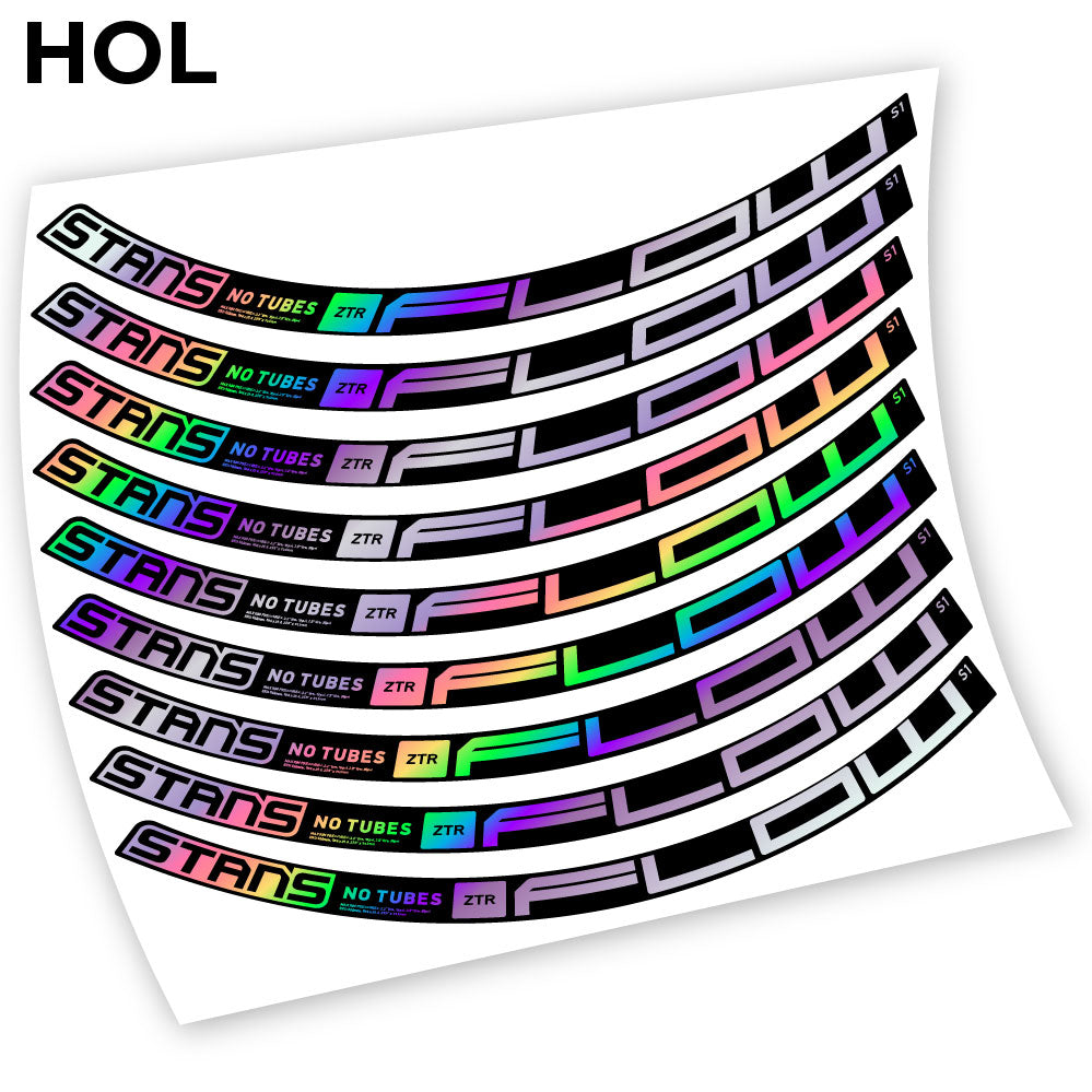 Autocollant Stans Notubes ZTR Flow S1 2020, Mountain Wheel Vélos, autocollant vinyle