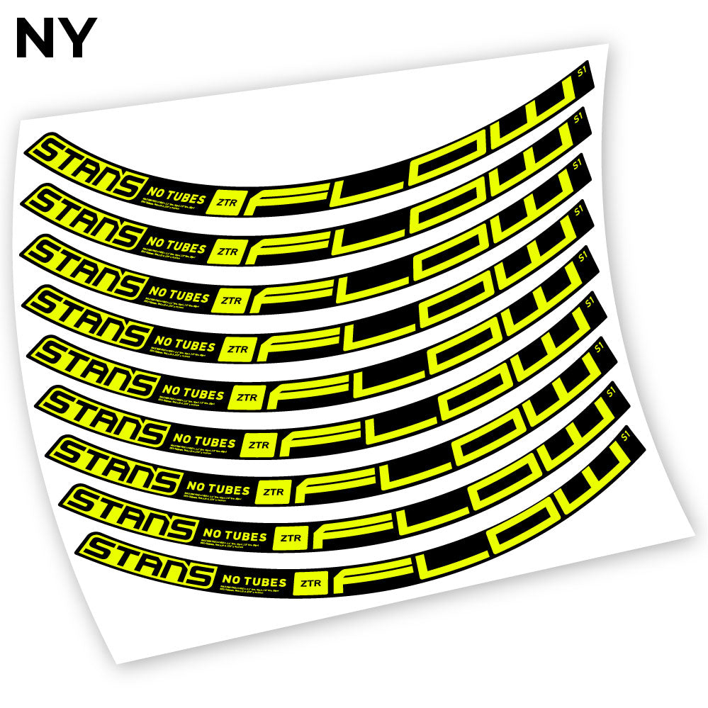Autocollant Stans Notubes ZTR Flow S1 2020, Mountain Wheel Vélos, autocollant vinyle