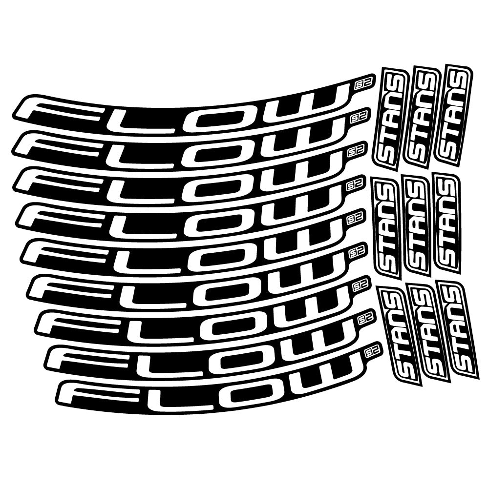 Autocollant Stans Flow S2, Roues VTT 29, Autocollant Vélo vinyle