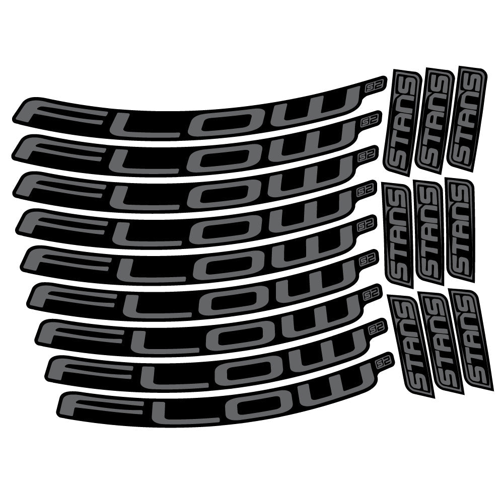 Autocollant Stans Flow S2, Roues VTT 29, Autocollant Vélo vinyle