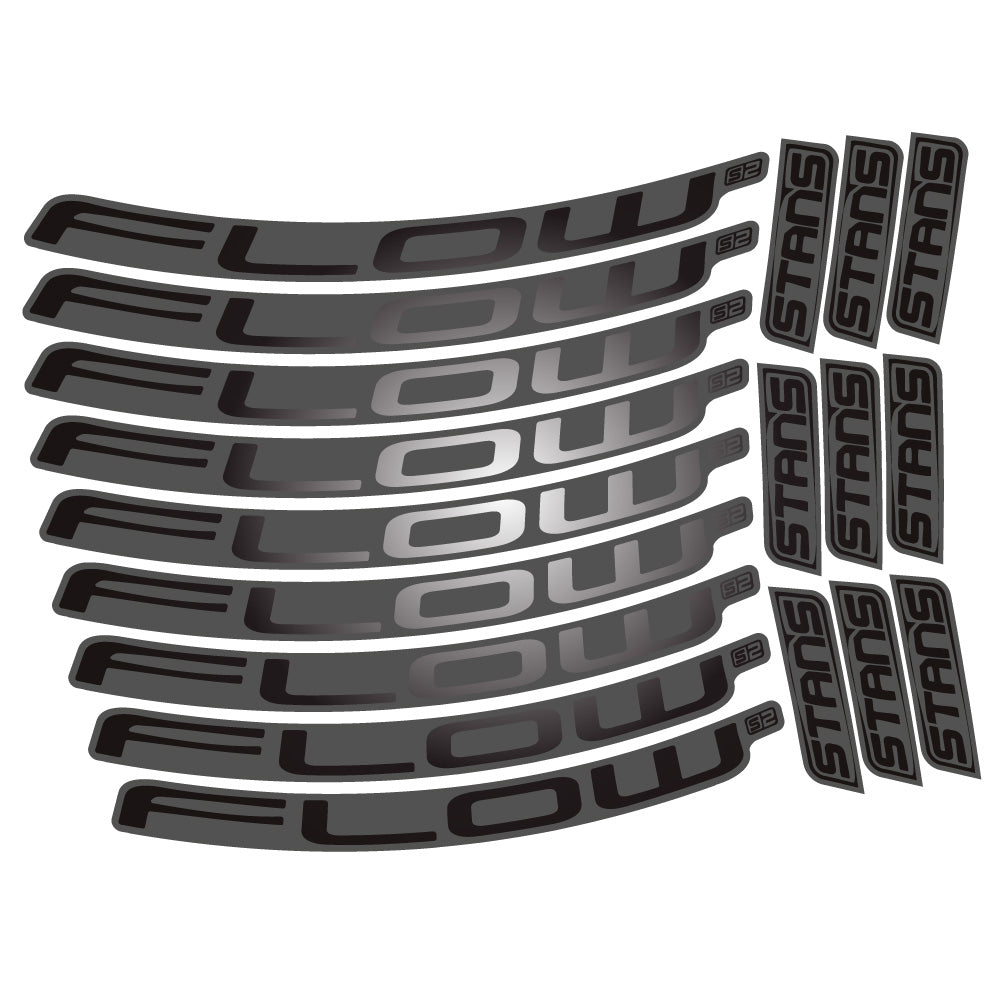Autocollant Stans Flow S2, Roues VTT 29, Autocollant Vélo vinyle
