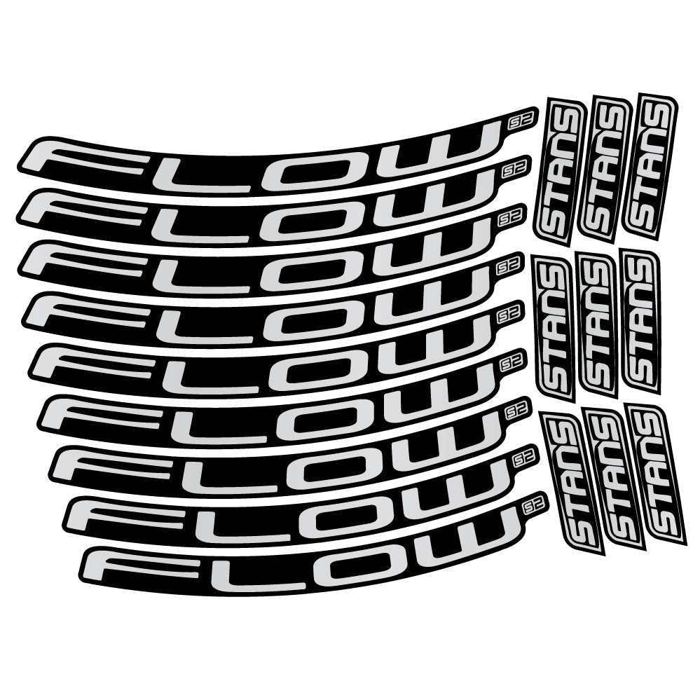 Autocollant Stans Flow S2, Roues VTT 29, Autocollant Vélo vinyle
