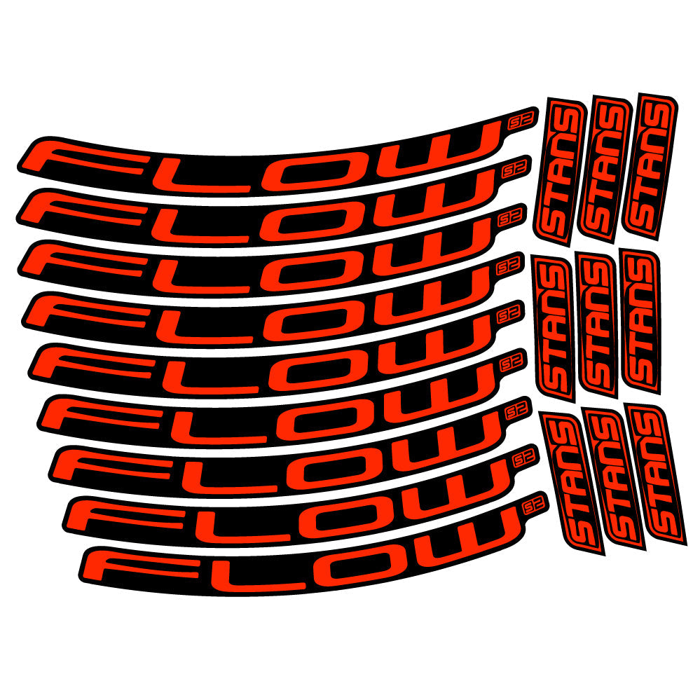 Autocollant Stans Flow S2, Roues VTT 29, Autocollant Vélo vinyle