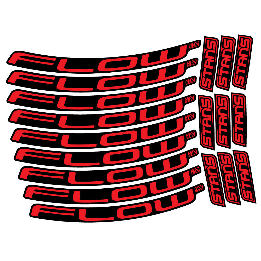 Autocollant Stans Flow S2, Roues VTT 29, Autocollant Vélo vinyle