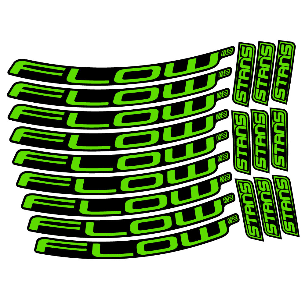 Autocollant Stans Flow S2, Roues VTT 29, Autocollant Vélo vinyle