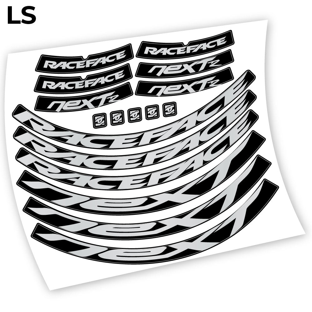 Autocollant RaceFace Next R, Mountain Wheel Vélos, autocollant vinyle