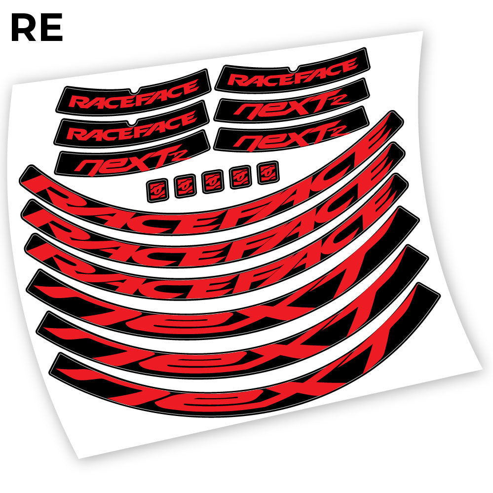 Autocollant RaceFace Next R, Mountain Wheel Vélos, autocollant vinyle