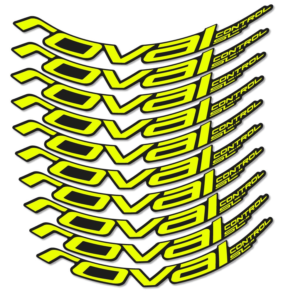 Autocollant Roval Control SL 622x25 2017, 2018 et 2019, Roues VTT 29, Autocollant Vélo vinyle