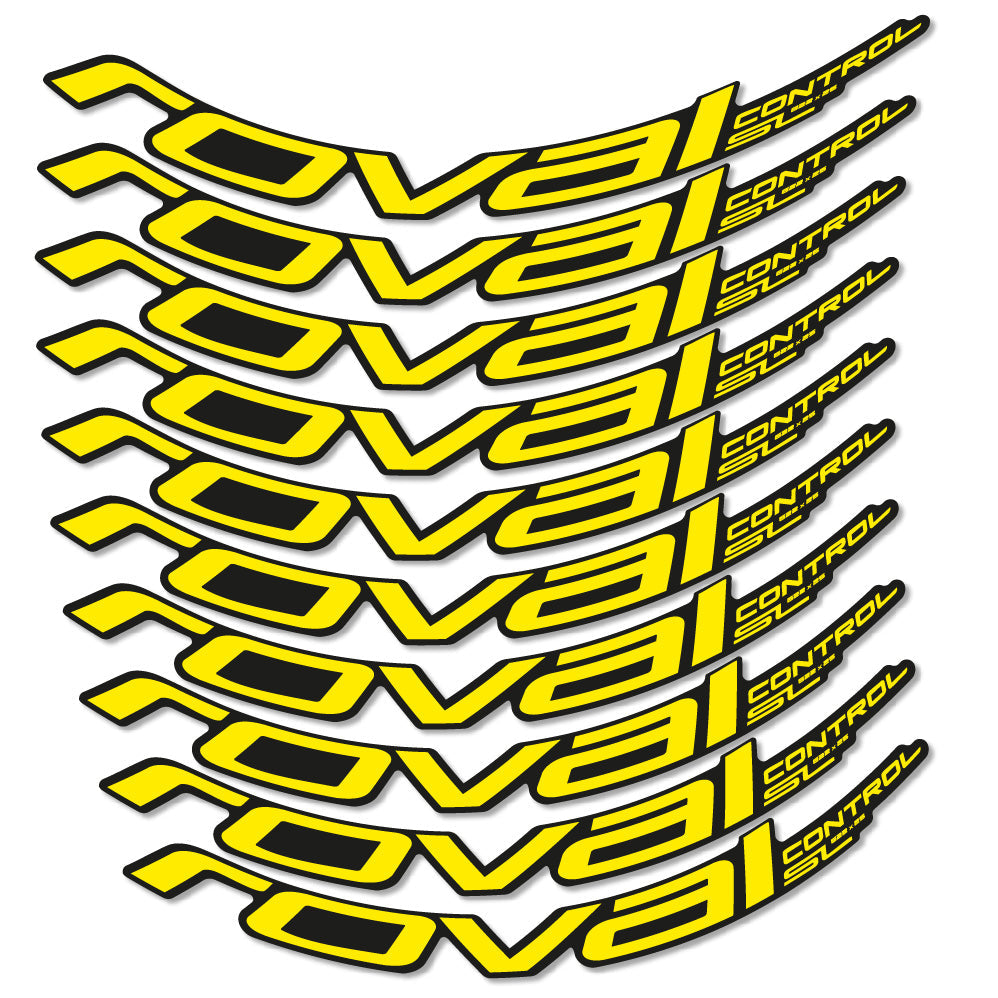 Autocollant Roval Control SL 622x25 2017, 2018 et 2019, Roues VTT 29, Autocollant Vélo vinyle