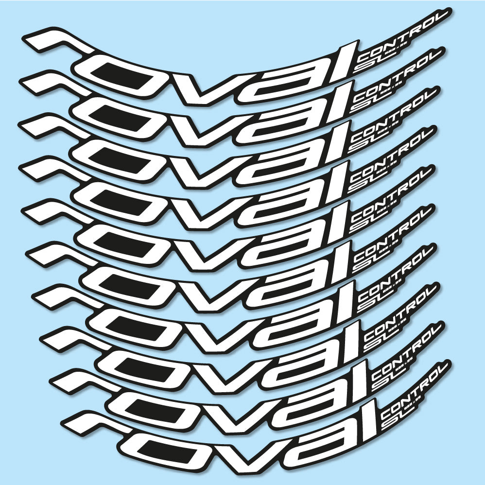 Autocollant Roval Control SL 622x25 2017, 2018 et 2019, Roues VTT 29, Autocollant Vélo vinyle