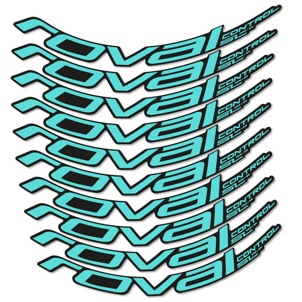 Autocollant Roval Control SL 622x25 2017, 2018 et 2019, Roues VTT 29, Autocollant Vélo vinyle