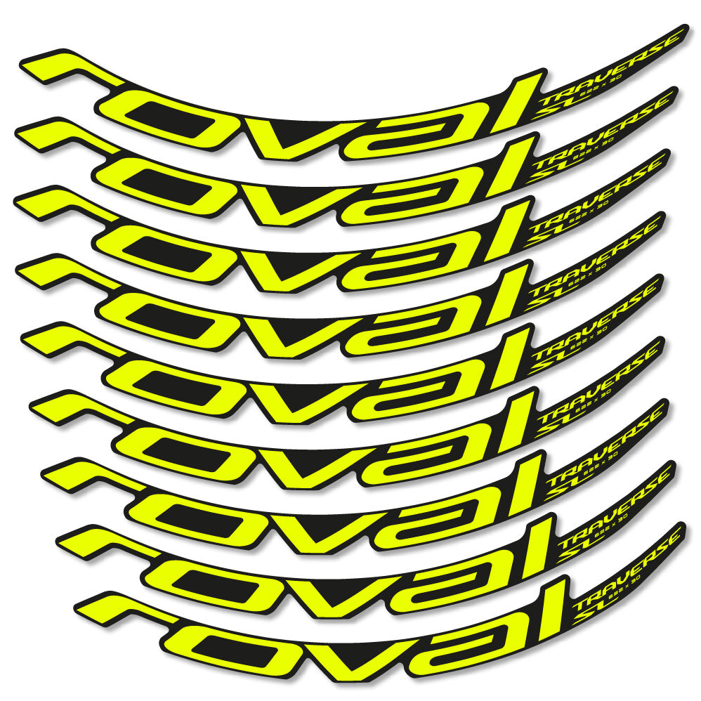 Autocollant Roval Traverse SL Carbon 622x30 2019, 2020, Roues VTT 29, Autocollant Vélo vinyle