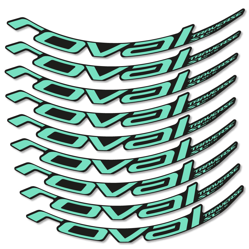 Autocollant Roval Traverse SL Carbon 622x30 2019, 2020, Roues VTT 29, Autocollant Vélo vinyle