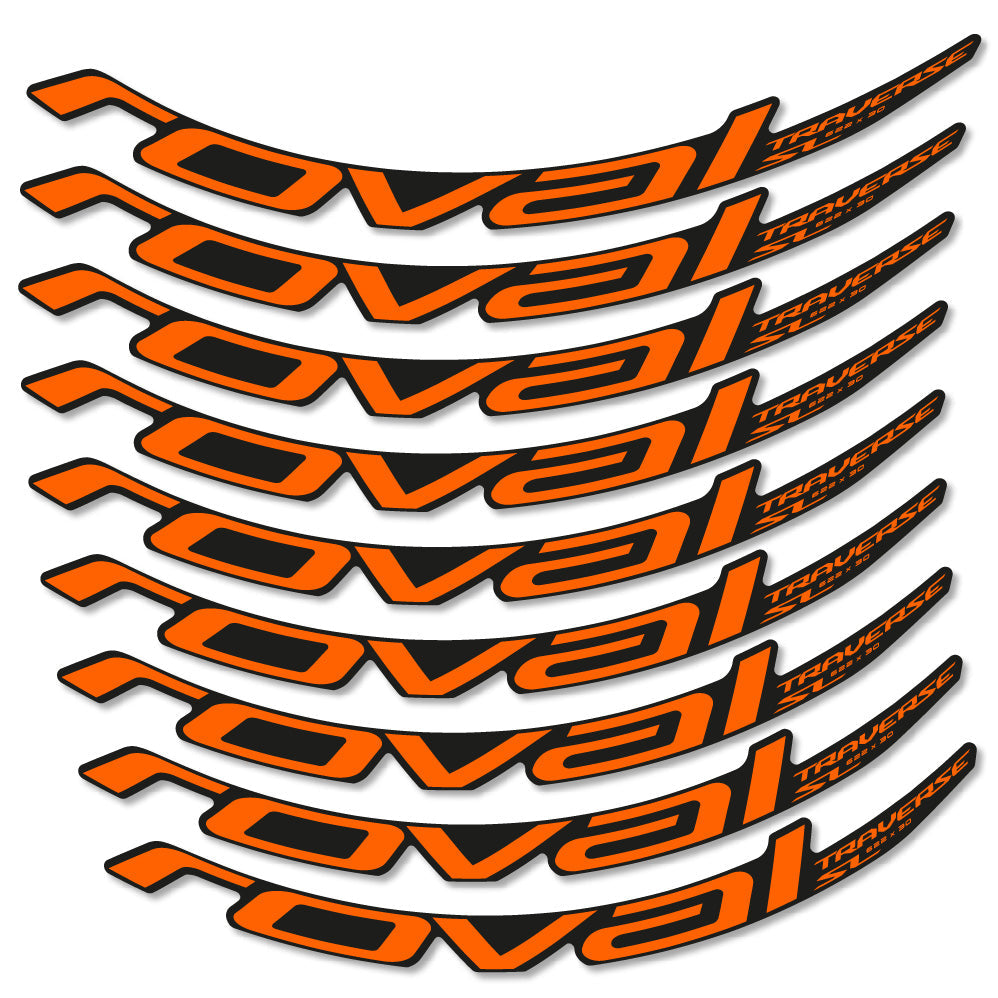 Autocollant Roval Traverse SL Carbon 622x30 2019, 2020, Roues VTT 29, Autocollant Vélo vinyle
