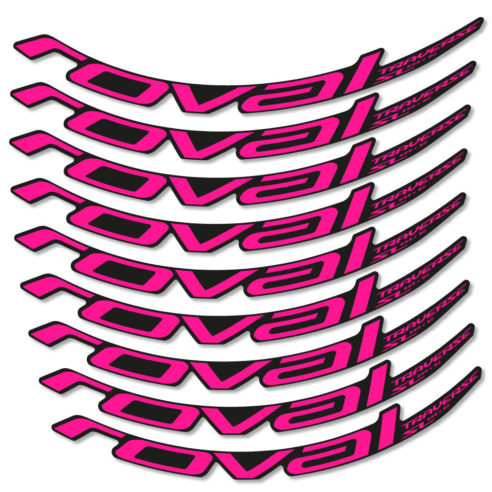 Autocollant Roval Traverse SL Carbon 622x30 2019, 2020, Roues VTT 29, Autocollant Vélo vinyle