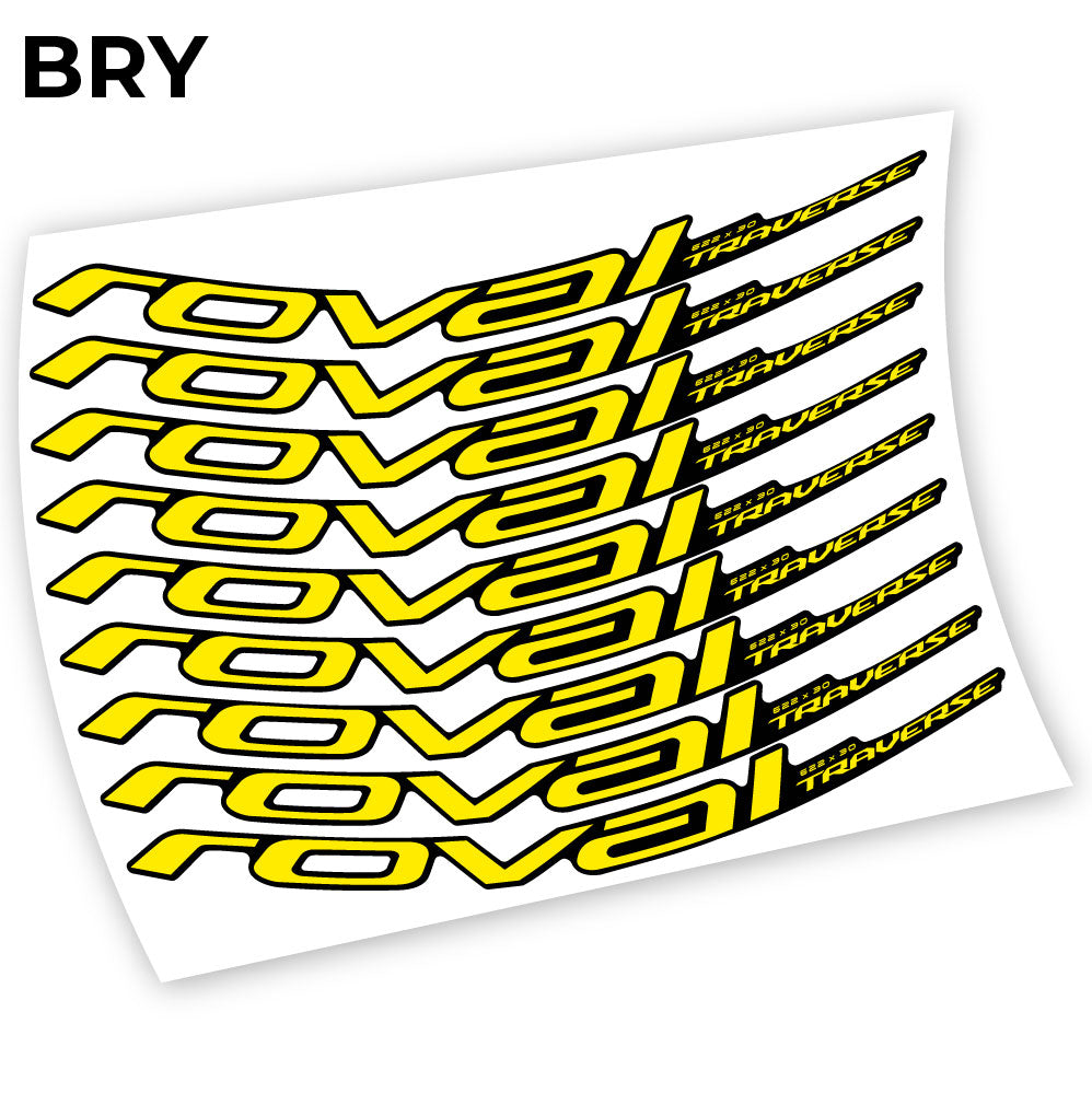 Autocollant, Roval Traverse Alloy 2019, Mountain Wheel Vélos Vinyle sticker