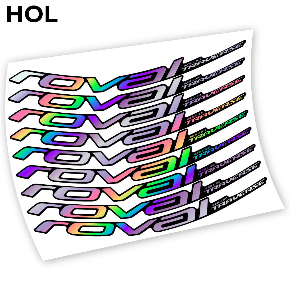 Autocollant, Roval Traverse Alloy 2019, Mountain Wheel Vélos Vinyle sticker