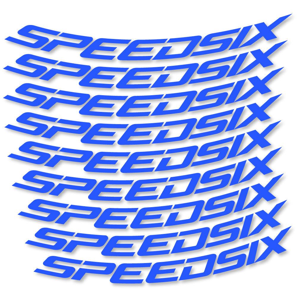 Autocollant Speedsix, Roues VTT 29, Autocollant Vélo vinyle