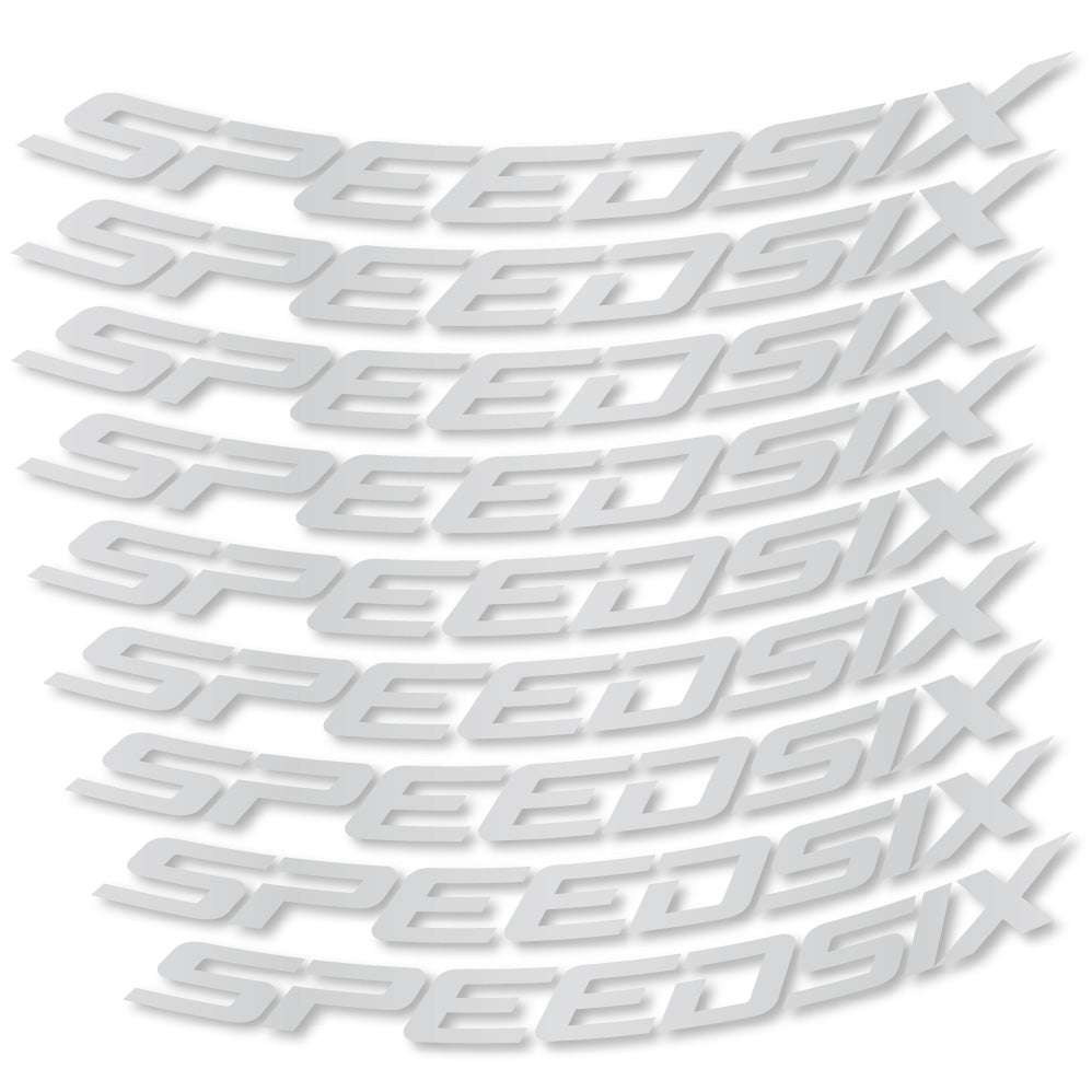 Autocollant Speedsix, Roues VTT 29, Autocollant Vélo vinyle