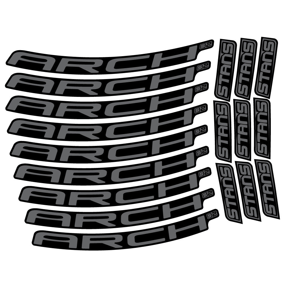 Autocollant Stans Arch S2 2021, Roues VTT 29, Autocollant Vélo vinyle