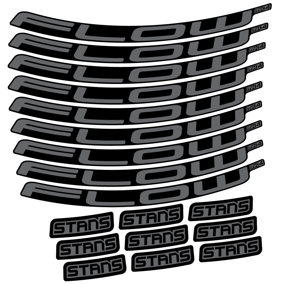 Autocollant Stans Flow S2 Ver.2, Roues VTT 29, Autocollant Vélo vinyle