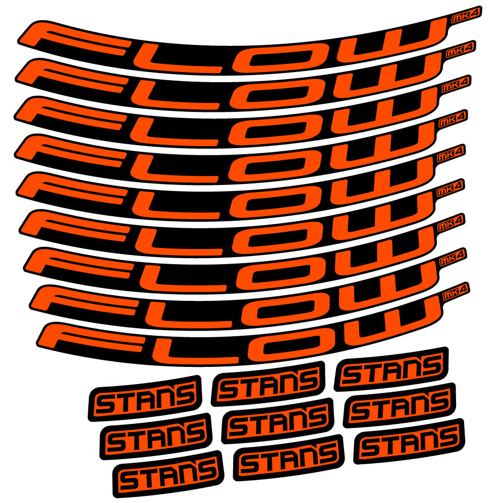 Autocollant Stans Flow S2 Ver.2, Roues VTT 29, Autocollant Vélo vinyle