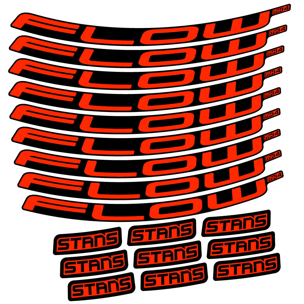 Autocollant Stans Flow S2 Ver.2, Roues VTT 29, Autocollant Vélo vinyle