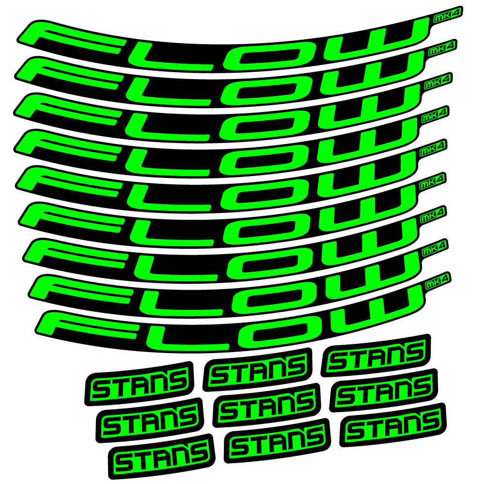Autocollant Stans Flow S2 Ver.2, Roues VTT 29, Autocollant Vélo vinyle