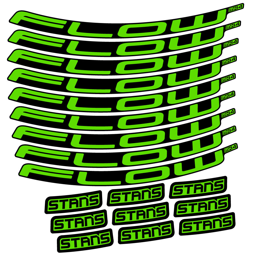 Autocollant Stans Flow S2 Ver.2, Roues VTT 29, Autocollant Vélo vinyle