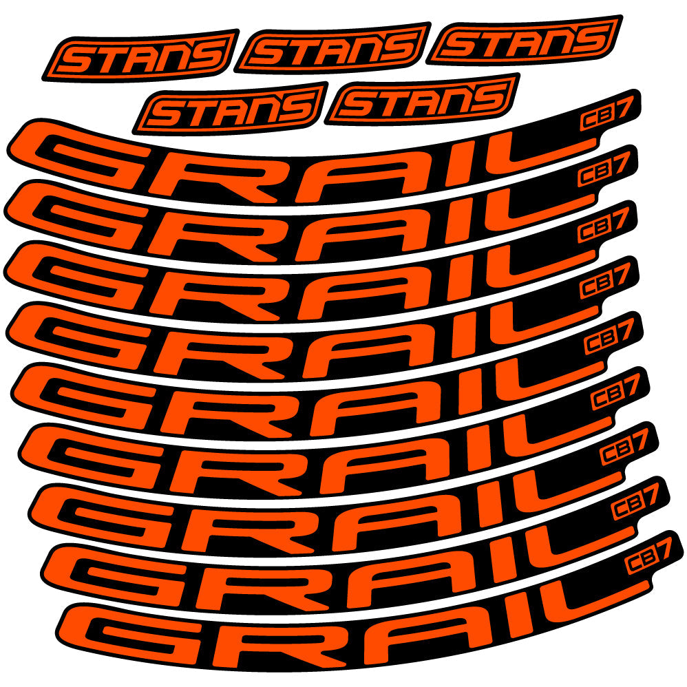 Autocollant Stans Notubes Grail CB7, Mountain Wheel, Autocollant Vinyle