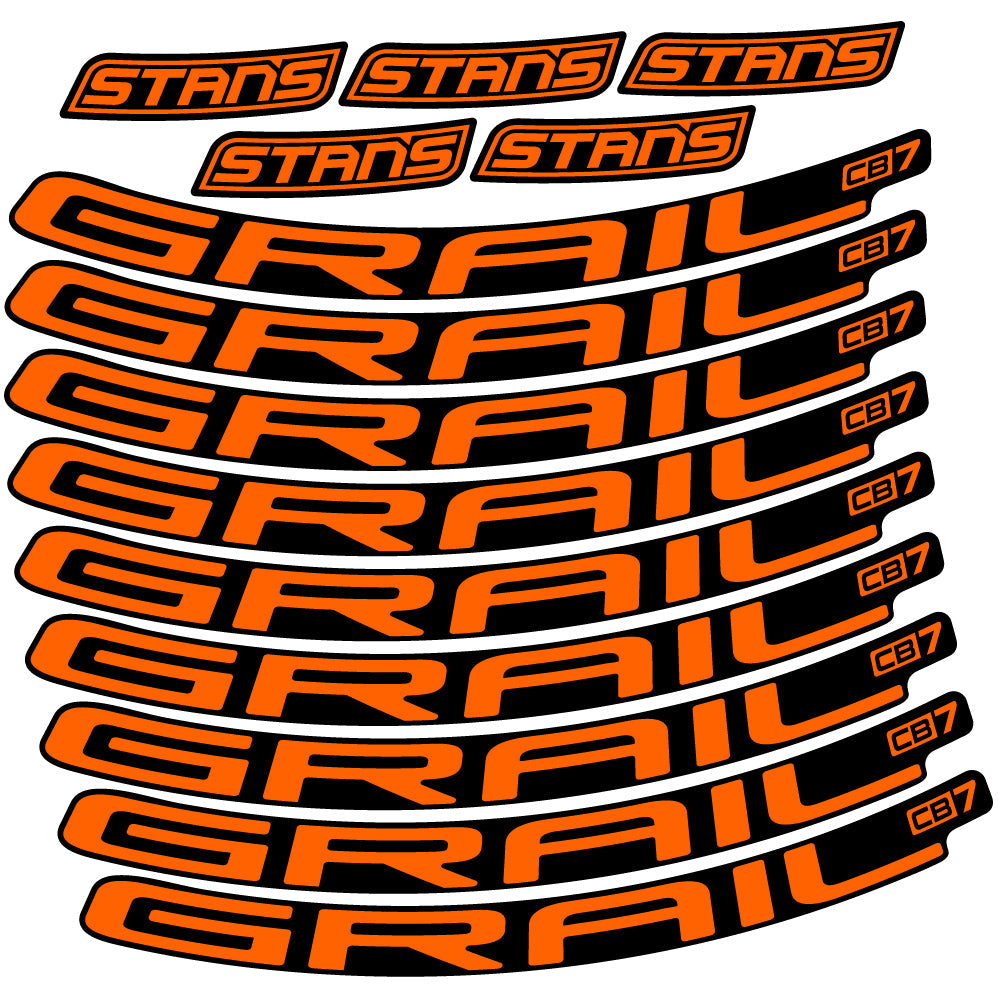Autocollant Stans Notubes Grail CB7, Mountain Wheel, Autocollant Vinyle