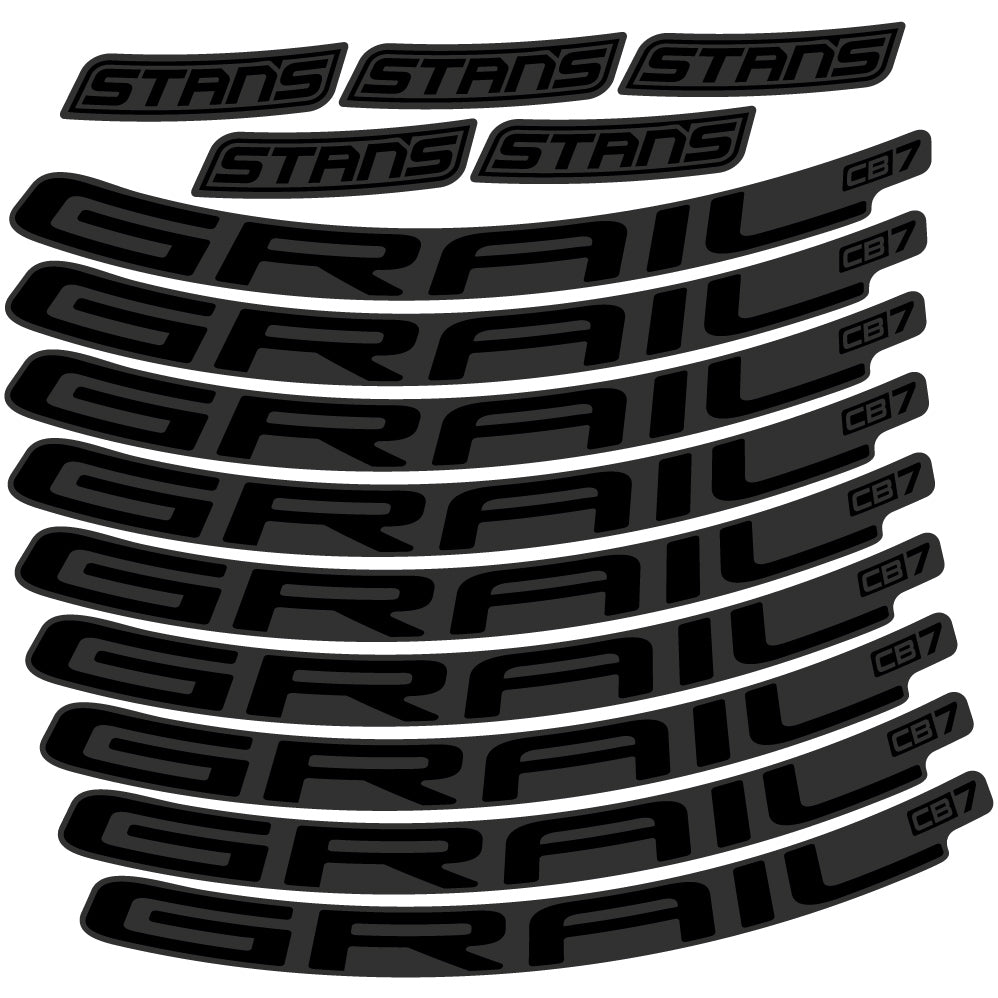 Autocollant Stans Notubes Grail CB7, Mountain Wheel, Autocollant Vinyle