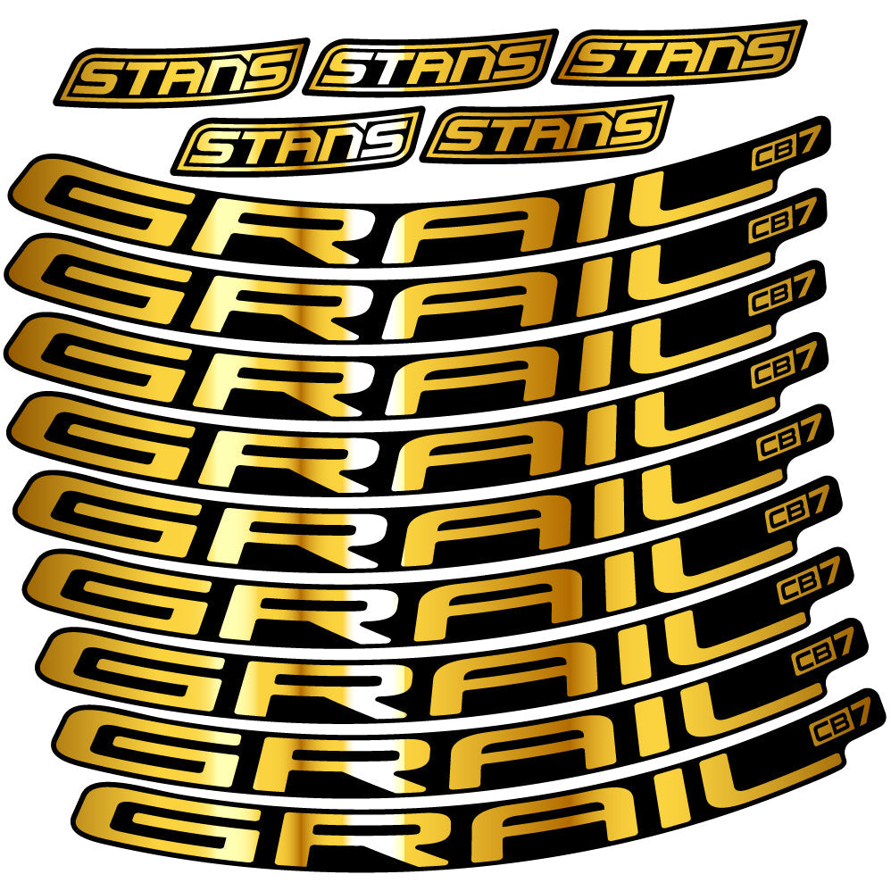 Autocollant Stans Notubes Grail CB7, Mountain Wheel, Autocollant Vinyle