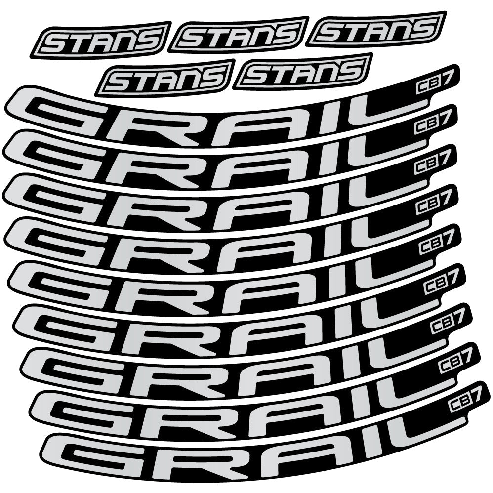 Autocollant Stans Notubes Grail CB7, Mountain Wheel, Autocollant Vinyle