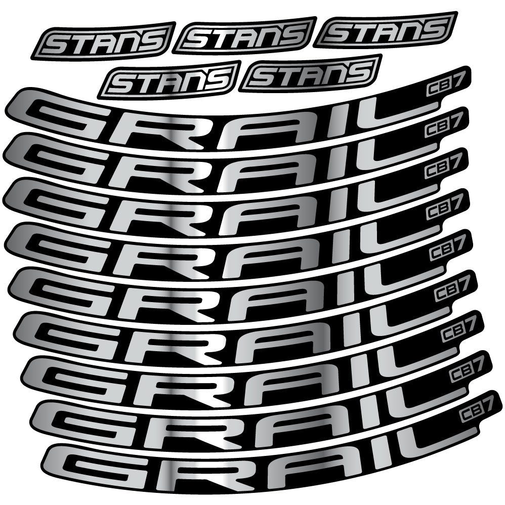 Autocollant Stans Notubes Grail CB7, Mountain Wheel, Autocollant Vinyle