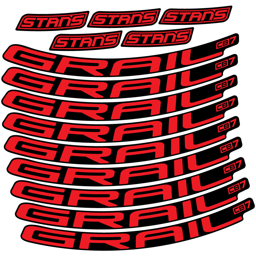 Autocollant Stans Notubes Grail CB7, Mountain Wheel, Autocollant Vinyle