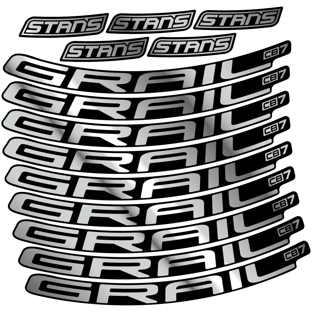 Autocollant Stans Notubes Grail CB7, Mountain Wheel, Autocollant Vinyle