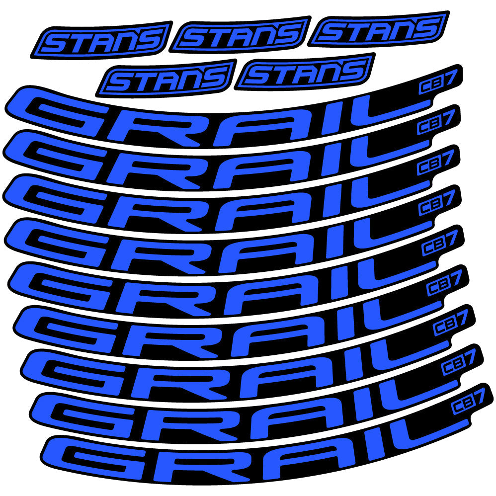Autocollant Stans Notubes Grail CB7, Mountain Wheel, Autocollant Vinyle