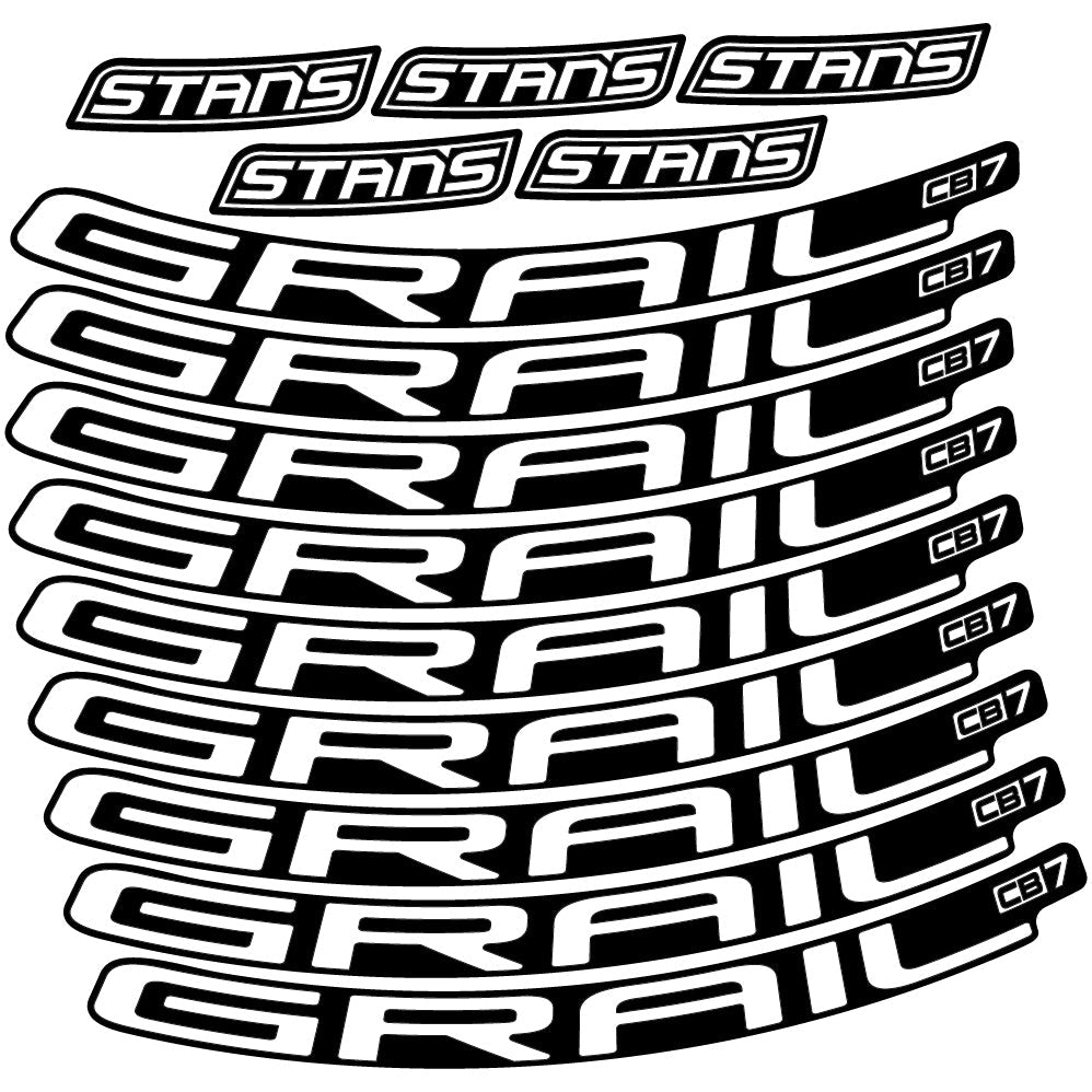 Autocollant Stans Notubes Grail CB7, Mountain Wheel, Autocollant Vinyle
