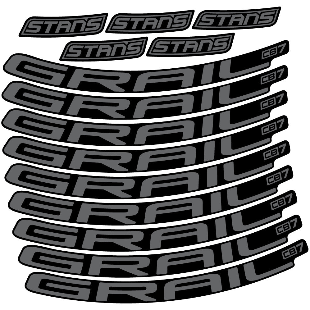 Autocollant Stans Notubes Grail CB7, Mountain Wheel, Autocollant Vinyle