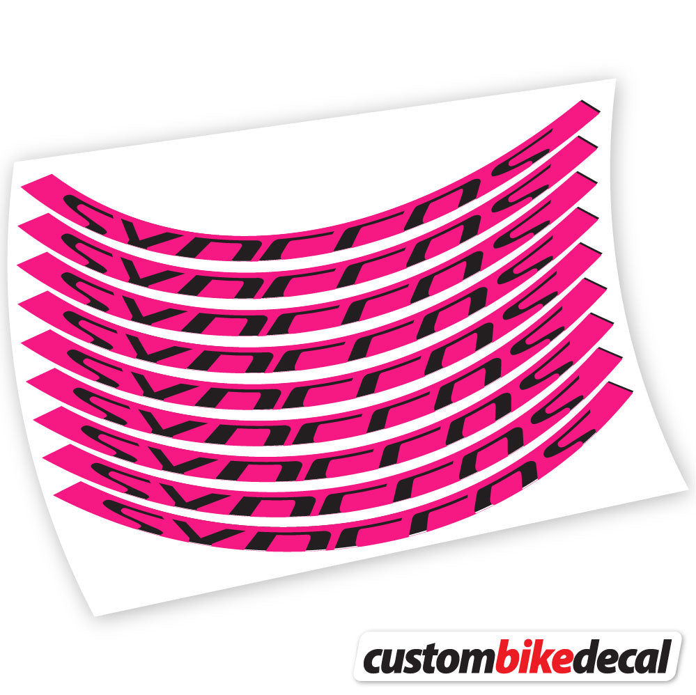 Autocollant, Syncross, Mountain Wheel Vélos, autocollant vinyle