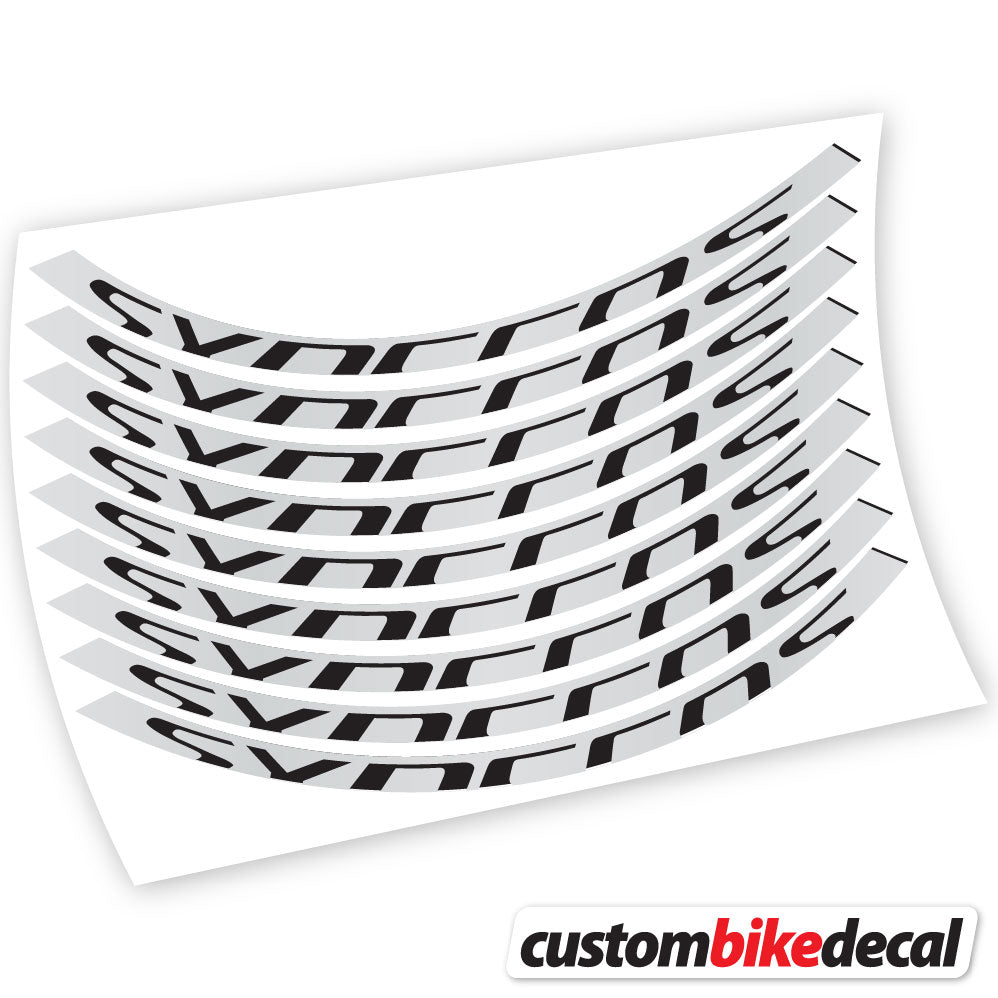 Autocollant, Syncross, Mountain Wheel Vélos, autocollant vinyle