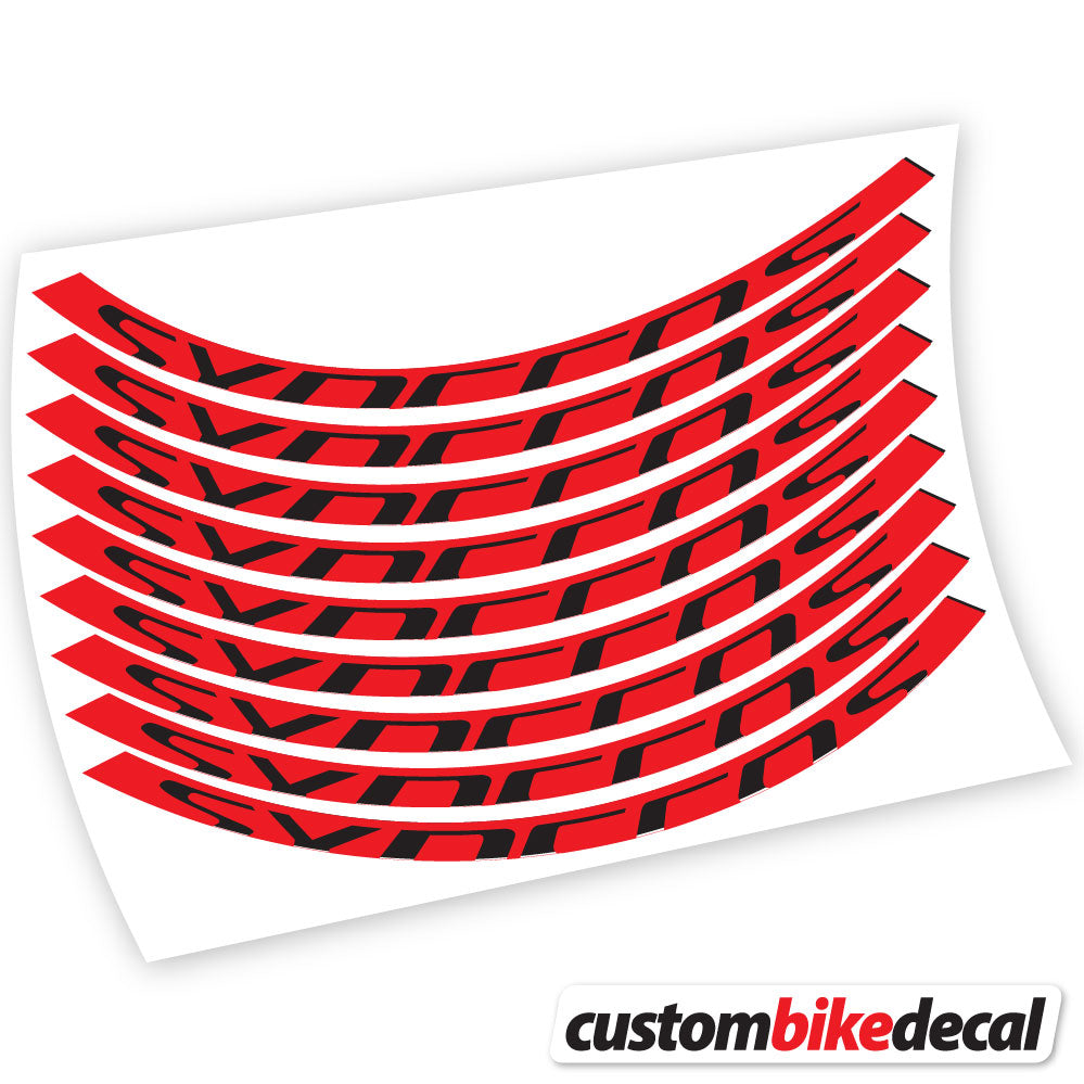 Autocollant, Syncross, Mountain Wheel Vélos, autocollant vinyle