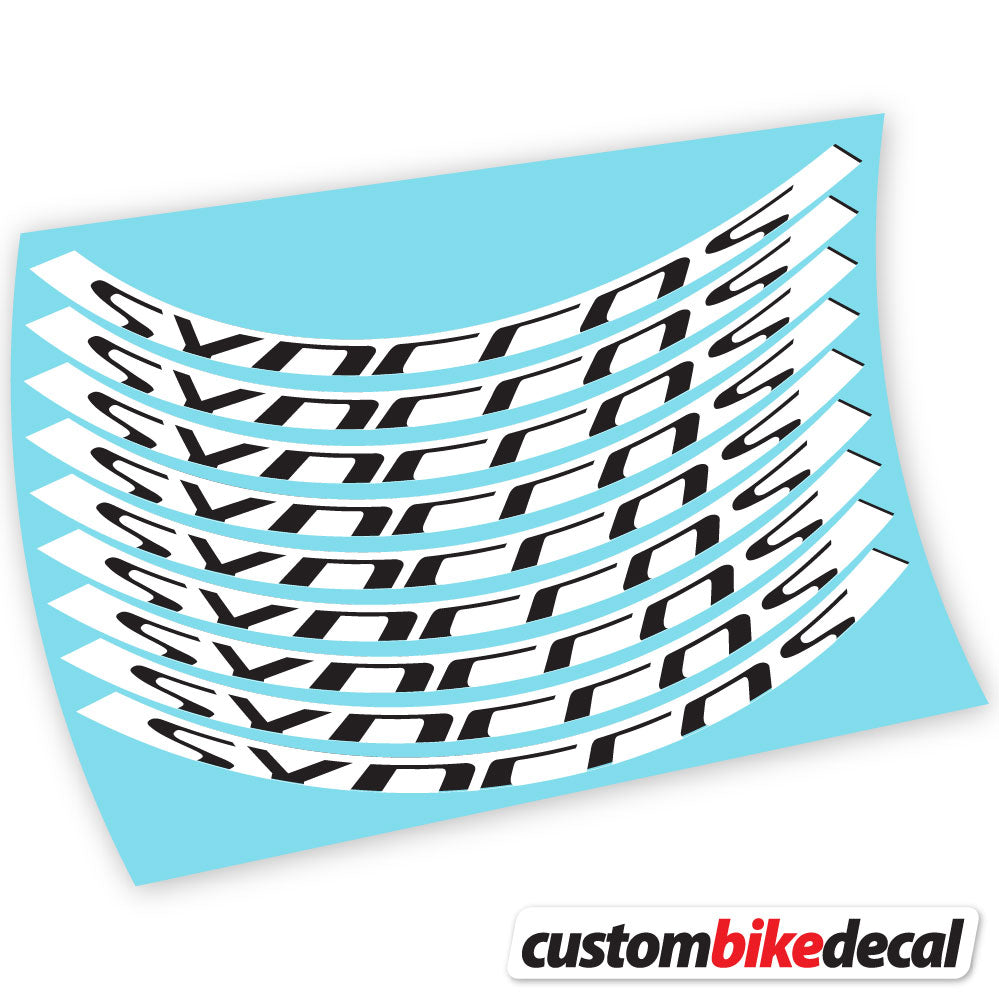 Autocollant, Syncross, Mountain Wheel Vélos, autocollant vinyle