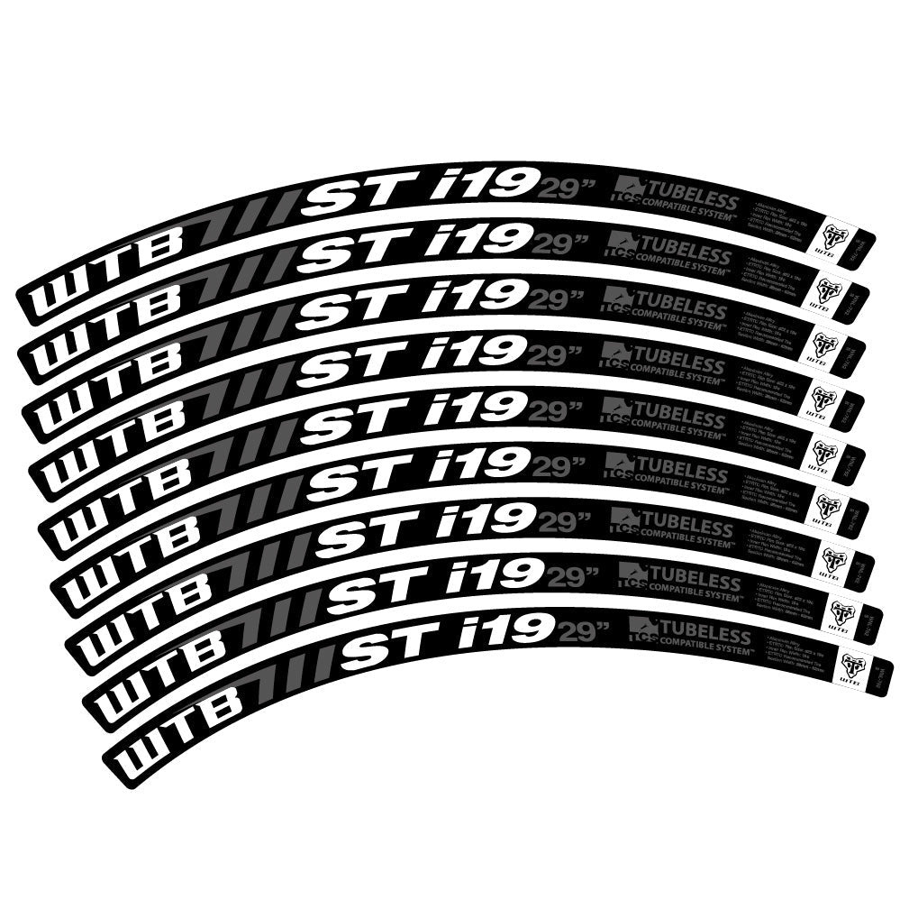 Autocollant WTB ST i19, Roues VTT 29, Autocollant Vélo vinyle