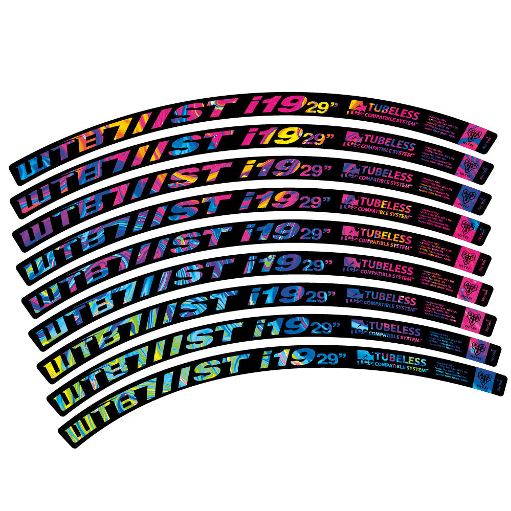 Autocollant WTB ST i19, Roues VTT 29, Autocollant Vélo vinyle