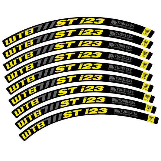 Autocollant WTB ST i23, Roues VTT 29, Autocollant Vélo vinyle
